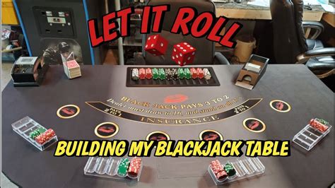 blackjack chips setup
